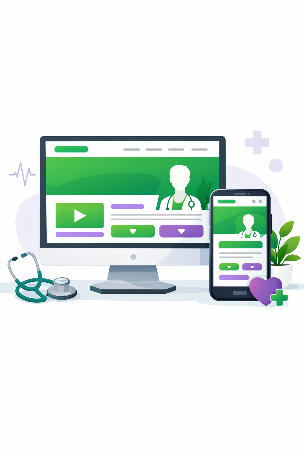 Neue Website der Praxis Anneken & Stier auf Desktop und Smartphone