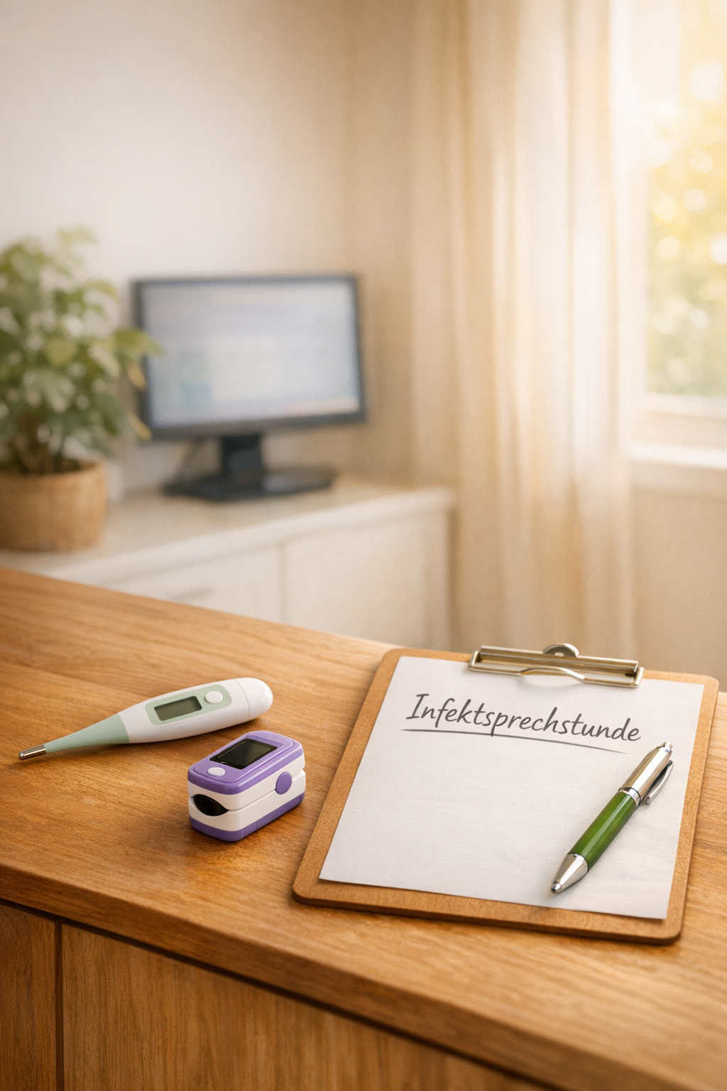 Infektsprechstunde - Separater Eingang